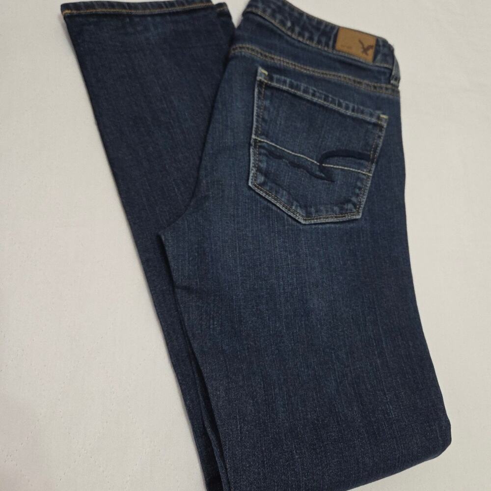 American Eagle Woman's Skinny Blue Jeans size 4(26")